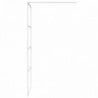 Fehér átlátszó ESG üveg zuhanyfal 90 x 195 cm