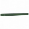 Zöld porszórt acél kerti magaságyás 600x140x36 cm