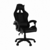 Irodai|gamer szék RGB LED háttérvilágítással, fekete, MAFIRO