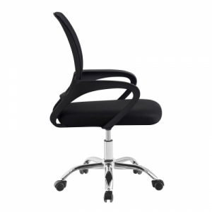 Irodai szék, fekete|fekete, DEX 4 NEW