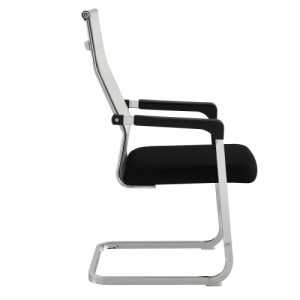 Konferencia szék, szürke|fekete, RIMALA NEW