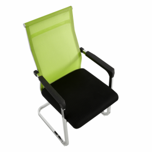 Konferencia szék, zöld|fekete, RIMALA NEW