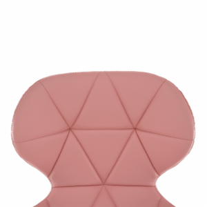 Irodai fotel, rózsaszín|króm, ARGUS NEW