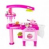 G21 játék - Gyerek konyha nagy, tartozékokkal, rózsaszín