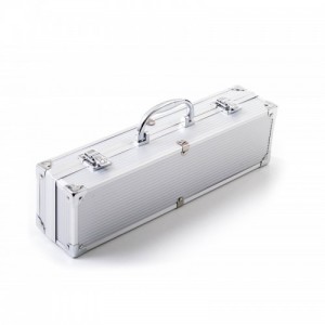 G21 grillező eszközkészlet, 3 db, alumínium bőrönd