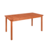 ROJAPLAST SORRENTO fenyőfából készült kerti asztal, 72 × 77 × 140 cm