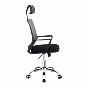 Irodai szék, világosszürke|fekete, DIKAN