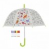 Kifesthető kis madaras gyerek esernyő, filctollakkal