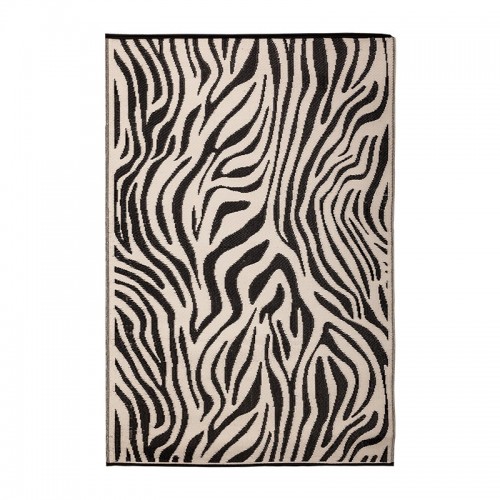 Zebra mintás kétoldalú kültéri szőnyeg, 242 x 150 cm