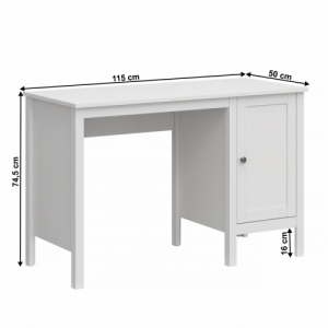 PC asztal 1D|1155, fehér, OLJE