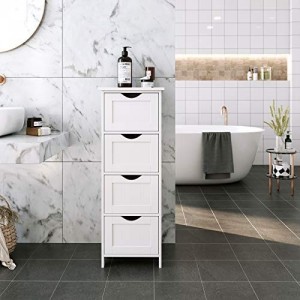 Fürdőszoba szekrény, 30 x 30 x 82 cm | Fehér