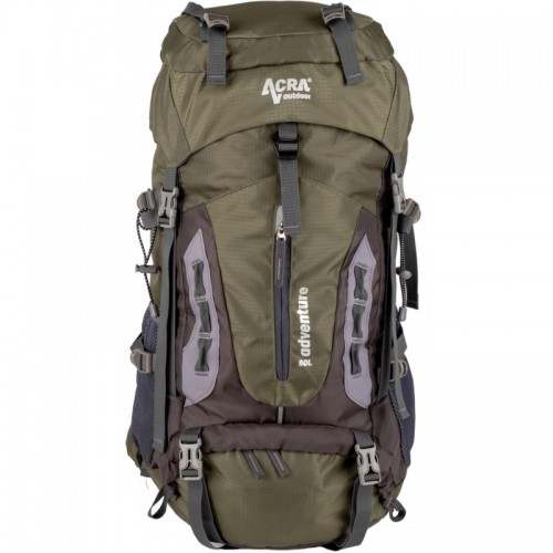 Acra Adventure 60 L hátizsák hegyi túrázáshoz zöld
