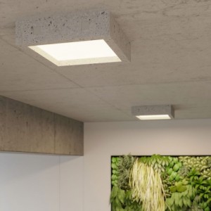 Mennyezeti lámpa RIZA beton