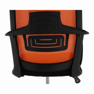 Irodai szék, fekete|narancssárga, TAXIS NEW