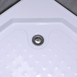 Spirit Mátrix 80x80 cm-es szögletes zuhanykabin, erősített akril zuhanytálcával