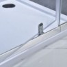 Flexi állítható zuhanyajtó 76-91x185 cm