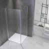 MONICA80 Monica szögletes nyílóajtós zuhanykabin, 80x80x190 cm
