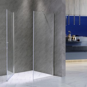 MONICA90 Monica szögletes nyílóajtós zuhanykabin, 90x90x190 cm