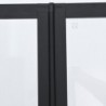 Tribeca 110x140 cm kádparaván fekete