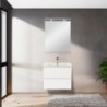 Vario Forte 60 komplett fürdőszoba bútor fehér-fehér