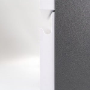 Vario Pull 100 komplett fürdőszoba bútor antracit-fehér