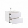 Vario Pull 60 komplett fürdőszoba bútor fehér-fehér