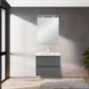 Vario Pull 60 komplett fürdőszoba bútor antracit-antracit