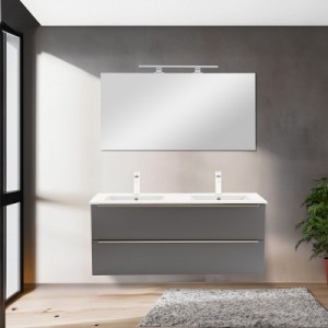 Vario Trim 120 komplett fürdőszoba bútor antracit-antracit