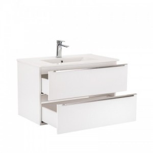 Vario Trim 80 komplett fürdőszoba bútor fehér-fehér