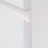 Vario Pull 100 alsó szekrény mosdóval fehér-fehér