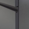 Vario Pull 120 alsó szekrény mosdóval antracit-antracit