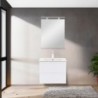 Vario Pull 60 alsó szekrény mosdóval antracit-fehér