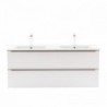 Vario Trim 120 alsó szekrény mosdóval fehér-fehér