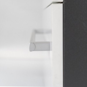 Vario Clam 100 komplett fürdőszoba bútor antracit-fehér