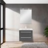 Vario Clam 60 komplett fürdőszoba bútor antracit-antracit