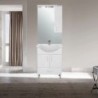 Bianca Plus 65 fürdőszoba bútor felsőszekrény, magasfényű fehér színben, jobbos nyitásirány