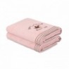 2 darabos fürdőlepedő szett rózsaszín