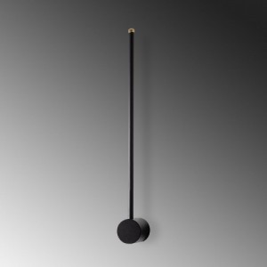 SWORD Fém fali lámpa 1 ágú | Fekete