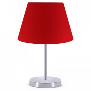 Bailey asztali lámpa piros színben