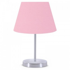 Bailey asztali lámpa rózsaszín színben