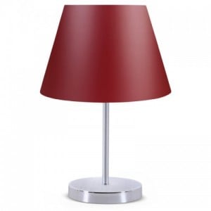 Bailey asztali lámpa vörös színben