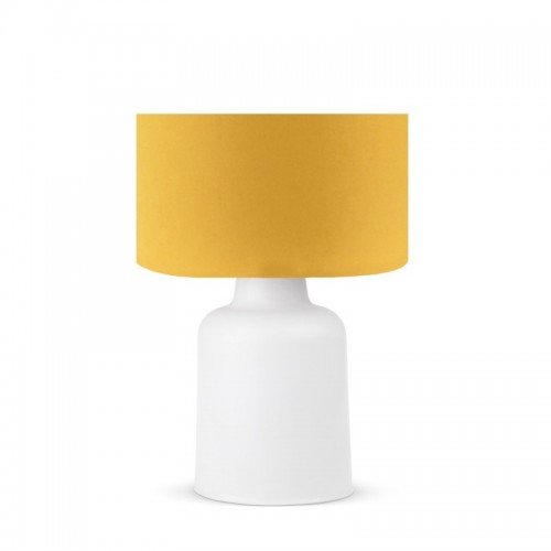 Bailey asztali lámpa sárga színben