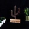 Cactus Mini bronz decoráció