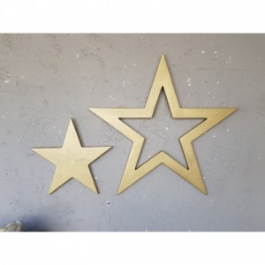 Gold Stars Set arany fa fali dekoráció