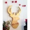 Oh Deer arany fa fali dekoráció