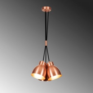 Sivani copper 3 mennyezeti lámpa
