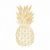 Pineapple arany fém fali dekor