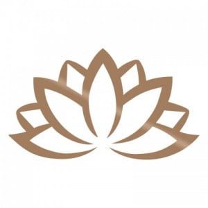 Lotus Flower réz fém fali dekor
