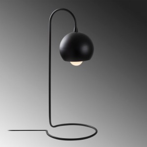Yılan black 1 asztali lámpa