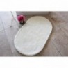 Colors of Oval Oval Ecru fürdőszobaszőnyeg 60 x 100 cm